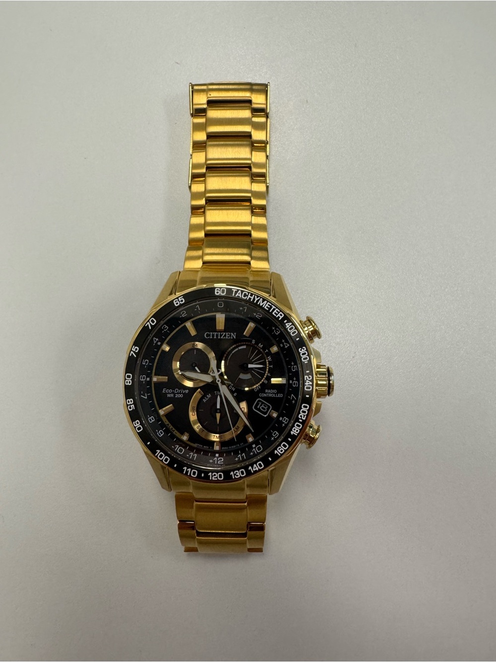 Citizen Gold and Black Chronograph Men's Watch